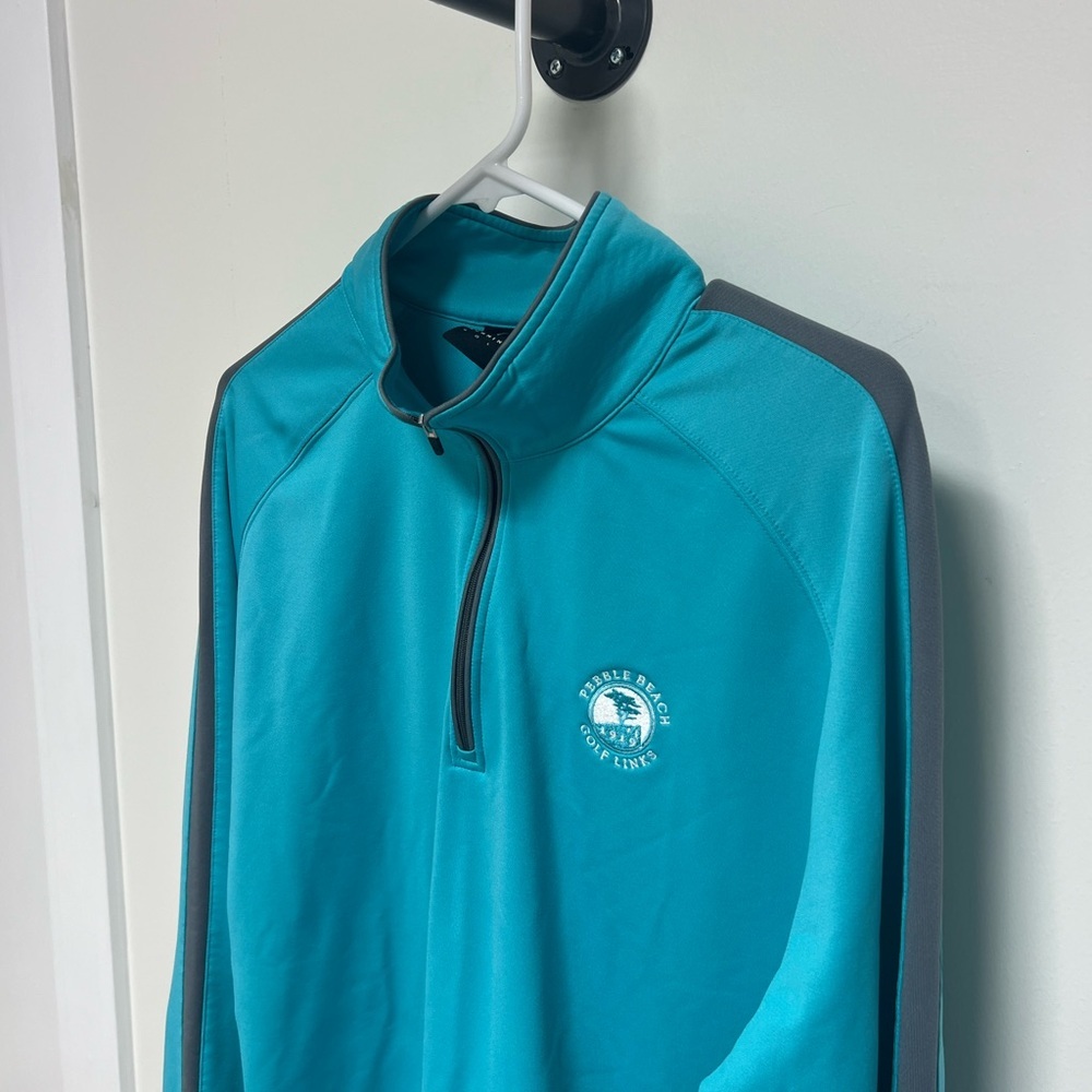 Mens Pebble Beach half zip